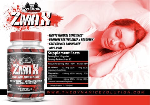 DYNAMIC EVOLUTION - ZMA X - ZINC & MAGNESIUM